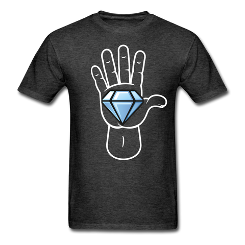 Diamond Hands Unisex Classic T-Shirt - heather black