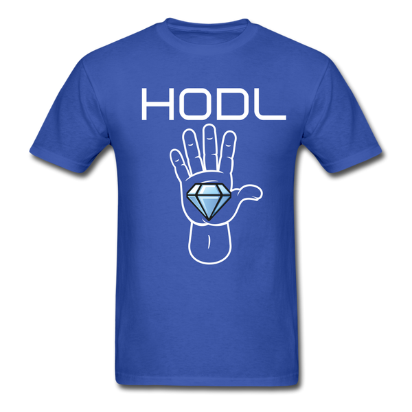 HODL Diamond hands Unisex Classic T-Shirt - royal blue