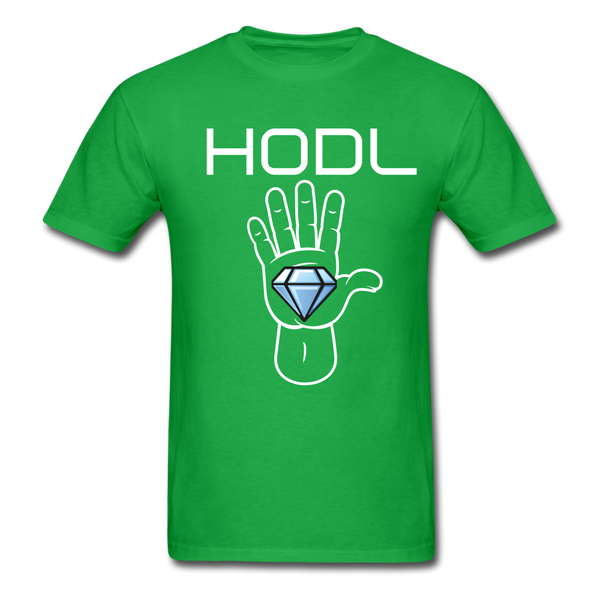 HODL Diamond hands Unisex Classic T-Shirt - bright green
