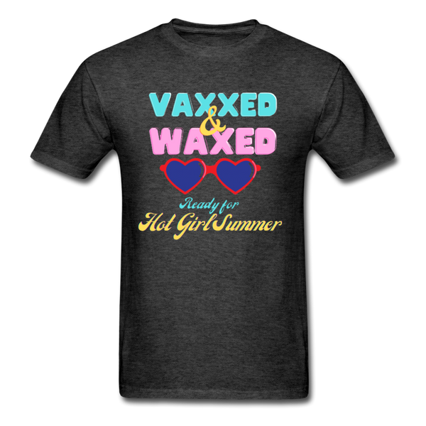 Vaxxed & Waxed - heather black