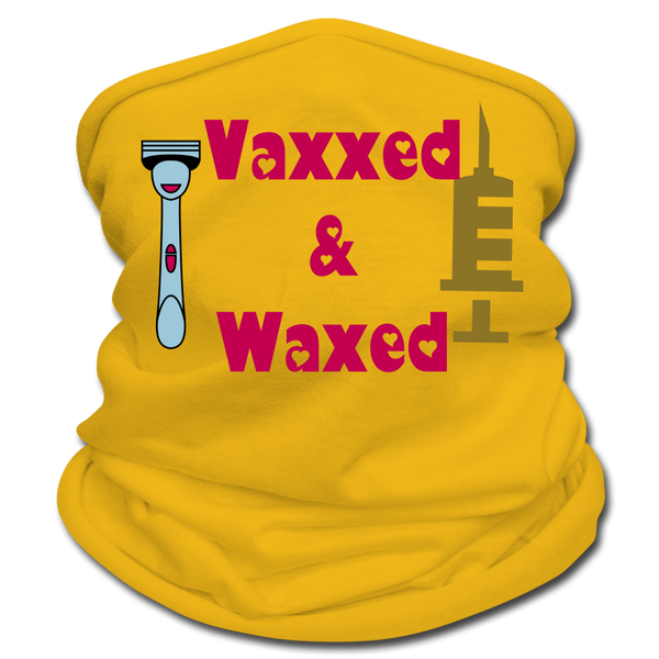 Vaxxed & Waxed - sun yellow