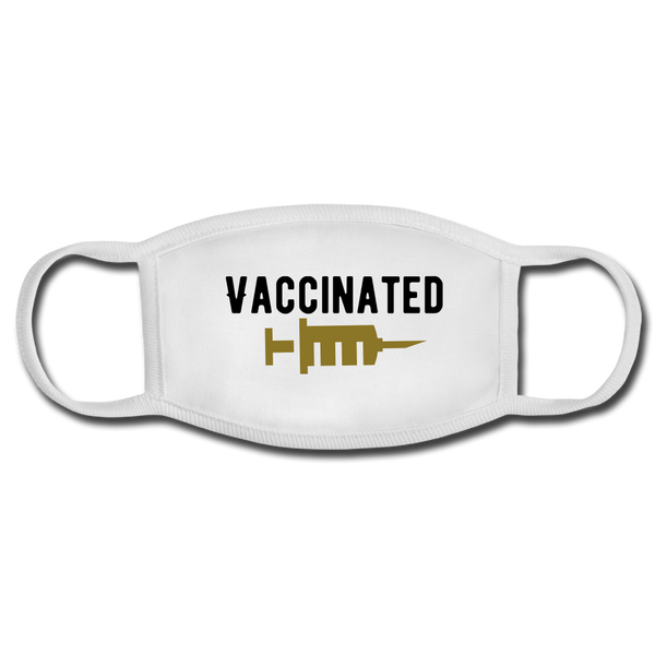 Vaccinated - white/white