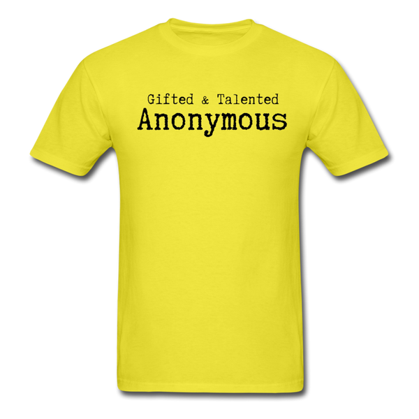 GT Anonymous - yellow