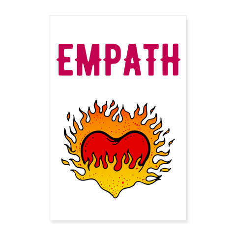 Empath Poster 24x36 - white