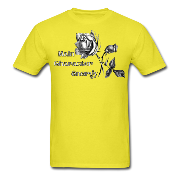 Main Character Unisex Classic T-Shirt - yellow