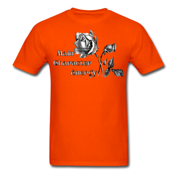 Main Character Unisex Classic T-Shirt - orange