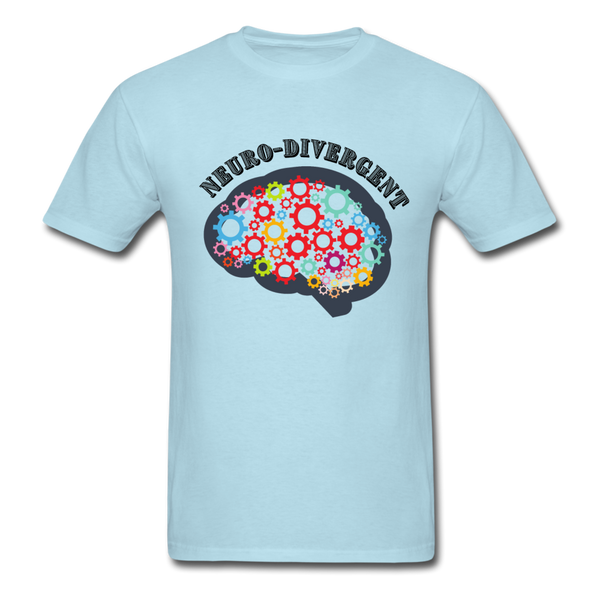 Neurodivergent Unisex Classic T-Shirt - powder blue