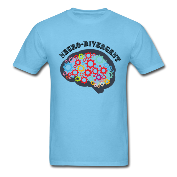 Neurodivergent Unisex Classic T-Shirt - aquatic blue
