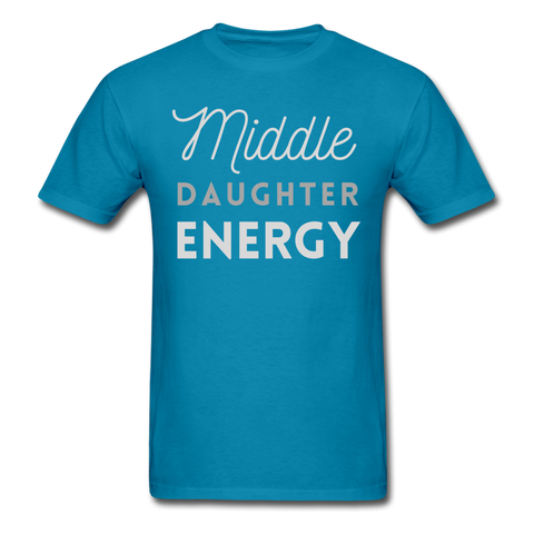 Middle Unisex Classic T-Shirt - turquoise