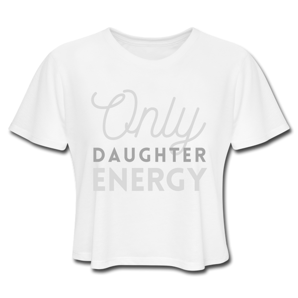 Only Women's Cropped T-Shirt - white