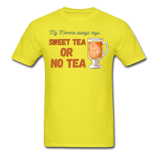 Sweet Tea Unisex Classic T-Shirt - yellow