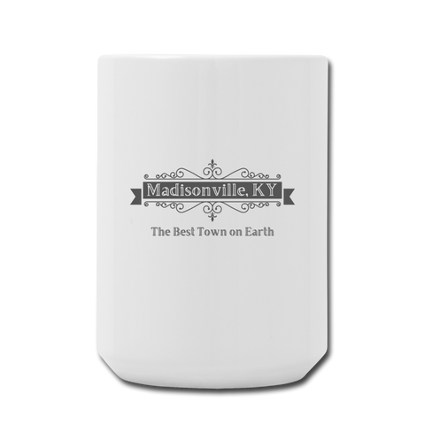 Hometown Coffee/Tea Mug 15 oz - white