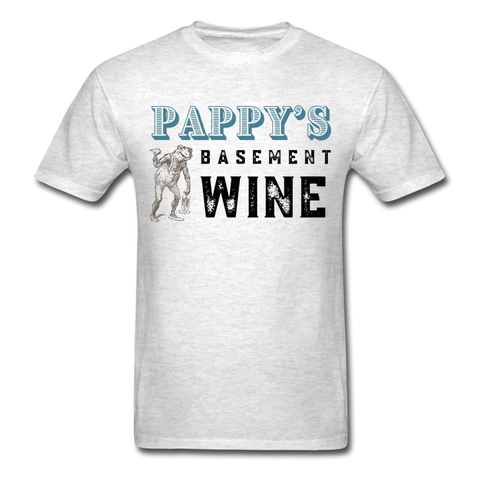 Pappy's Wine Unisex Classic T-Shirt - light heather gray