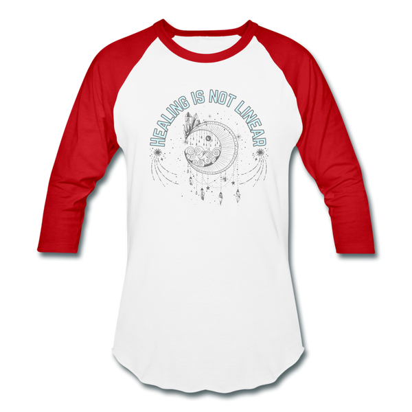 Healing Baseball T-Shirt - white/red