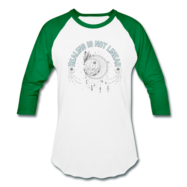 Healing Baseball T-Shirt - white/kelly green