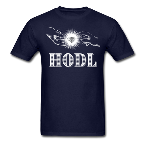 HODL Unisex Classic T-Shirt - navy
