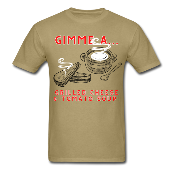Grilled Cheese Unisex Classic T-Shirt - khaki