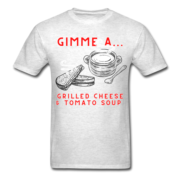 Grilled Cheese Unisex Classic T-Shirt - light heather gray