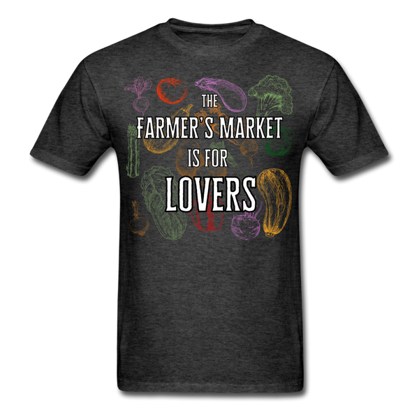 Farmer's Market Unisex Classic T-Shirt - heather black