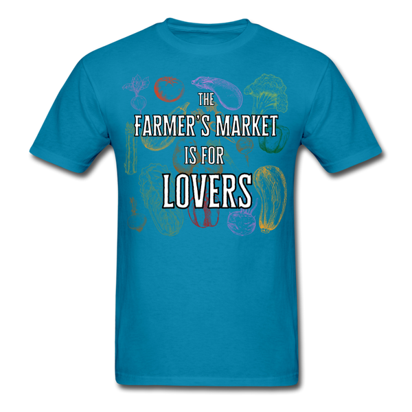 Farmer's Market Unisex Classic T-Shirt - turquoise