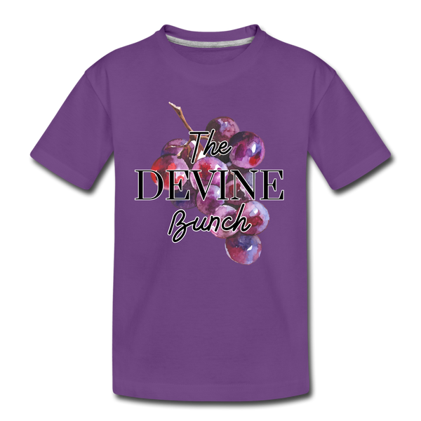 Devine Toddler Premium T-Shirt - purple