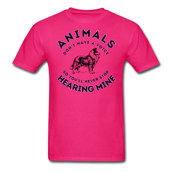Animals Unisex Classic T-Shirt - fuchsia
