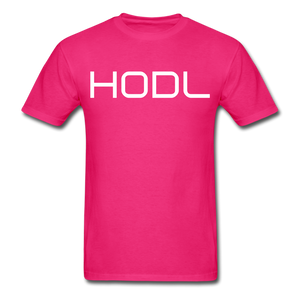 HODL Unisex Classic T-Shirt - fuchsia