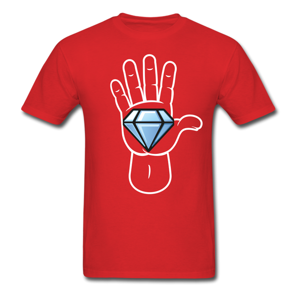 Diamond Hands Unisex Classic T-Shirt - red