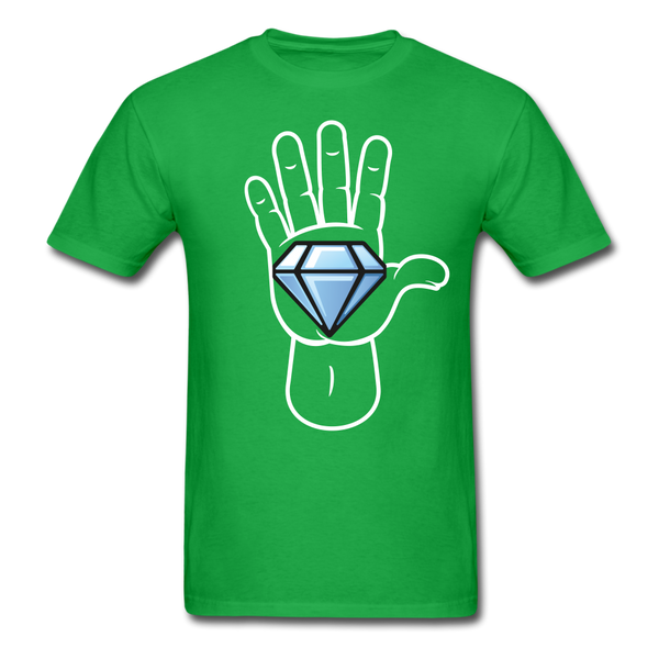 Diamond Hands Unisex Classic T-Shirt - bright green