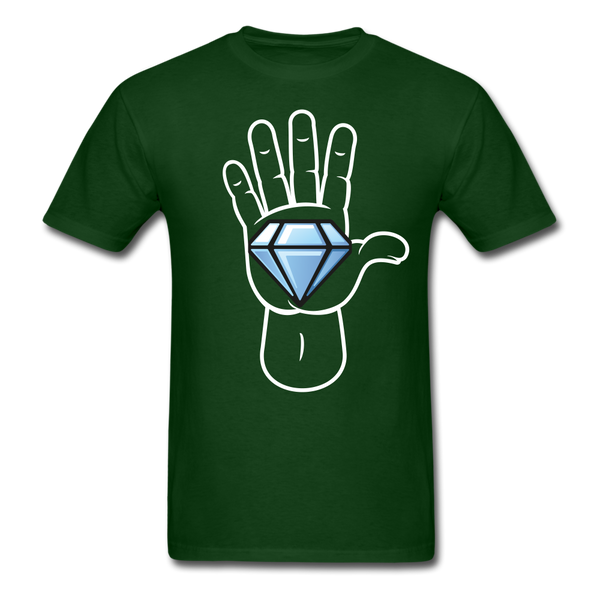 Diamond Hands Unisex Classic T-Shirt - forest green