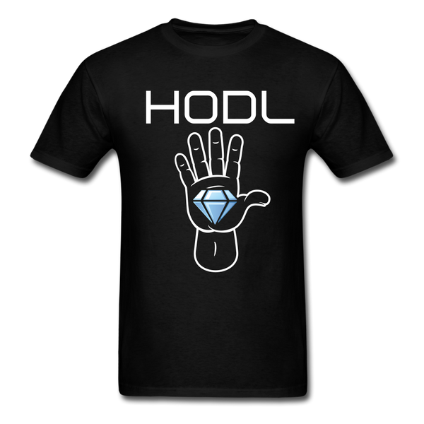 HODL Diamond hands Unisex Classic T-Shirt - black