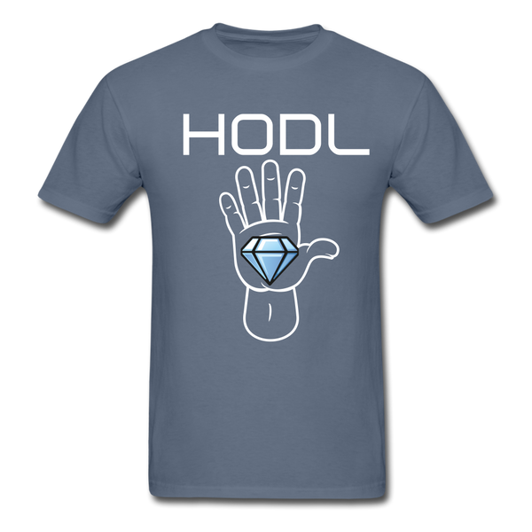 HODL Diamond hands Unisex Classic T-Shirt - denim