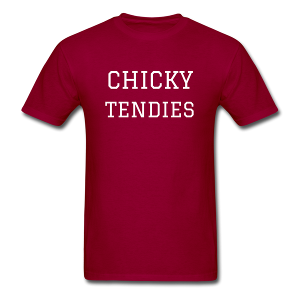Tendies Unisex Classic T-Shirt - dark red