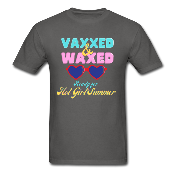Vaxxed & Waxed - charcoal