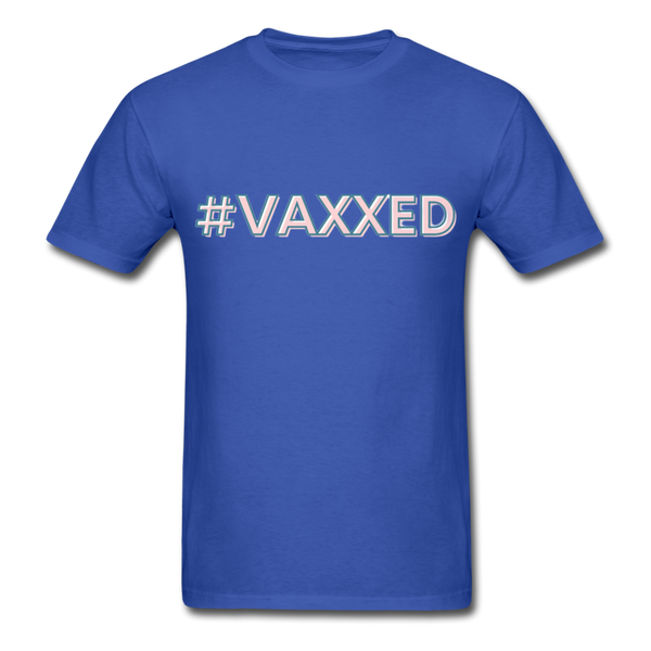 Vaxxed - royal blue