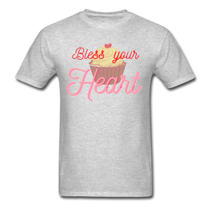 Bless Your Heart - heather gray