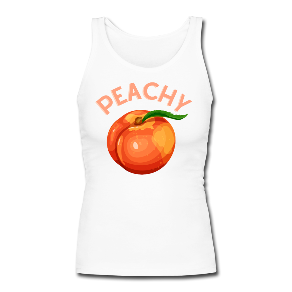 Peachy - white