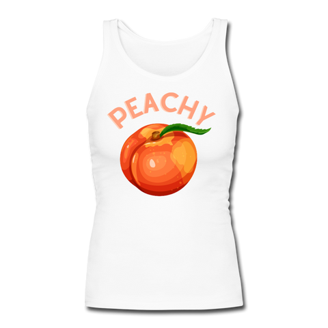 Peachy - white