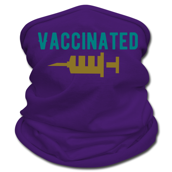 Vaccinated Face Scarf - purple