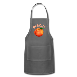 Peachy Adjustable Apron - charcoal