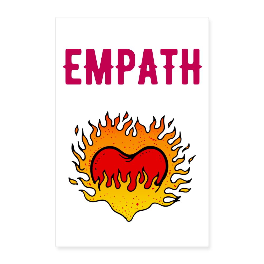 Empath Poster 24x36 - white