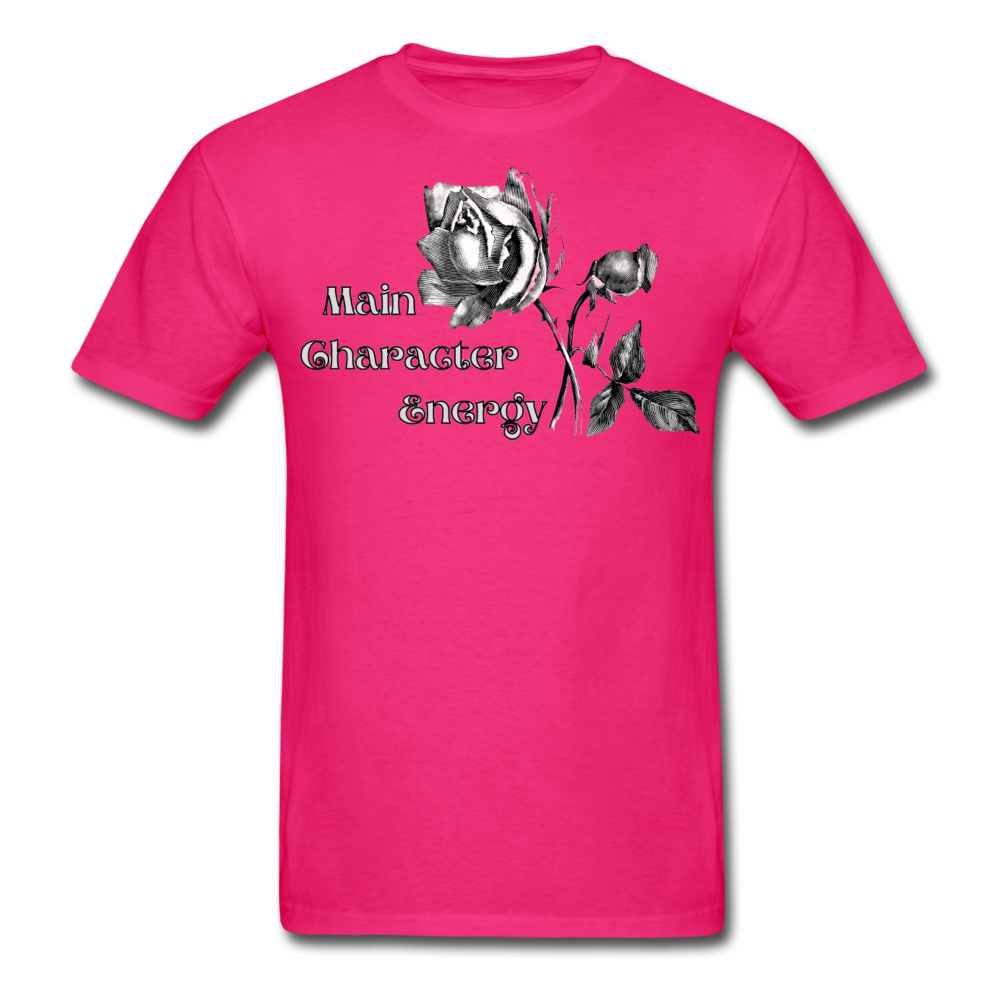 Main Character Unisex Classic T-Shirt - fuchsia