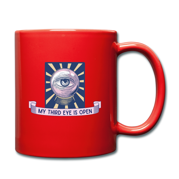 Eye Full Color Mug - red