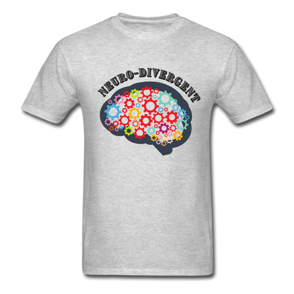 Neurodivergent Unisex Classic T-Shirt - heather gray