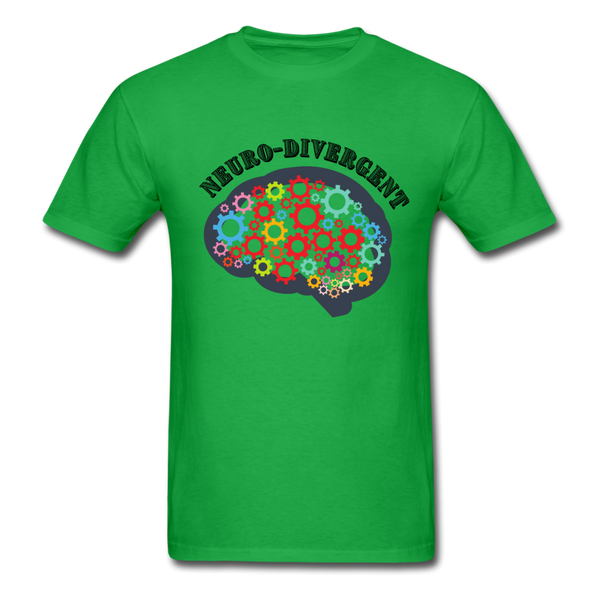 Neurodivergent Unisex Classic T-Shirt - bright green