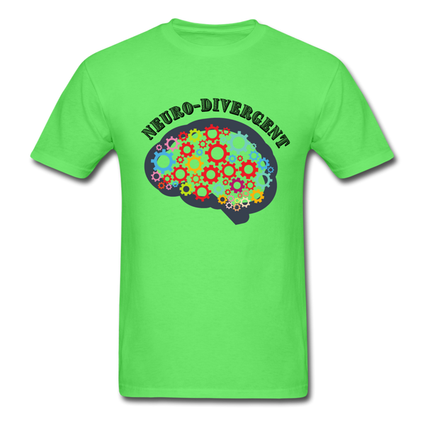 Neurodivergent Unisex Classic T-Shirt - kiwi