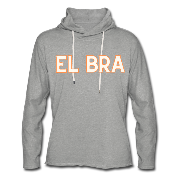 Ode to El Bracero Unisex Lightweight Terry Hoodie - heather gray