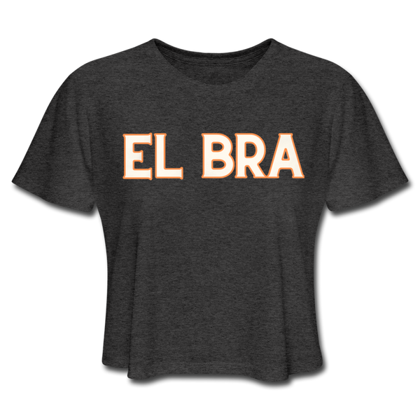 Ode to El Bracero Women's Cropped T-Shirt - deep heather