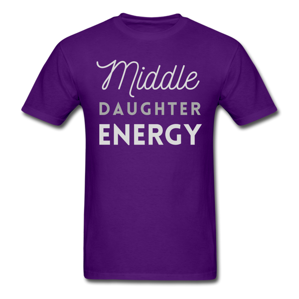 Middle Unisex Classic T-Shirt - purple