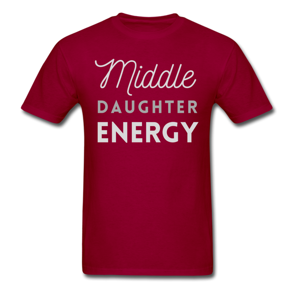 Middle Unisex Classic T-Shirt - dark red